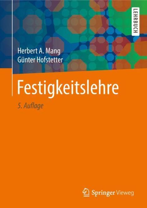 Günter Hofstetter: Festigkeitslehre, Buch