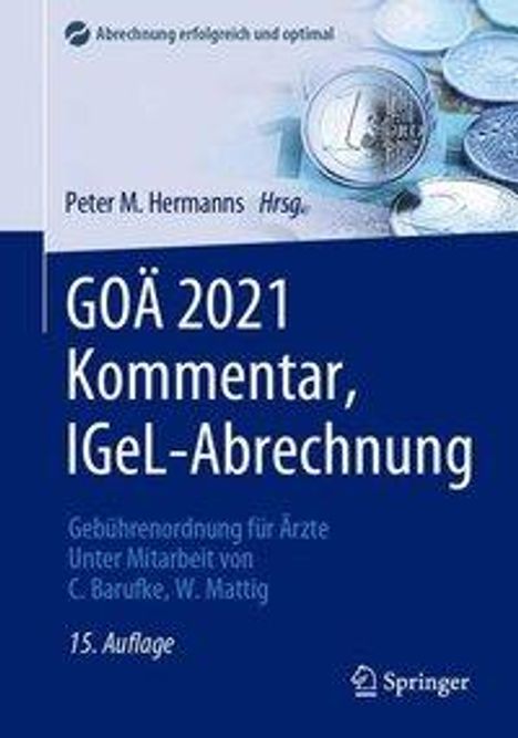 GOÄ 2021 Kommentar, IGeL-Abrechnung, Buch