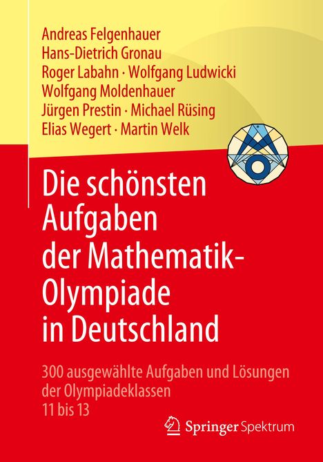 Hans-Dietrich Gronau: Die schönsten Aufgaben der Mathematik-Olympiade in Deutschland, Buch