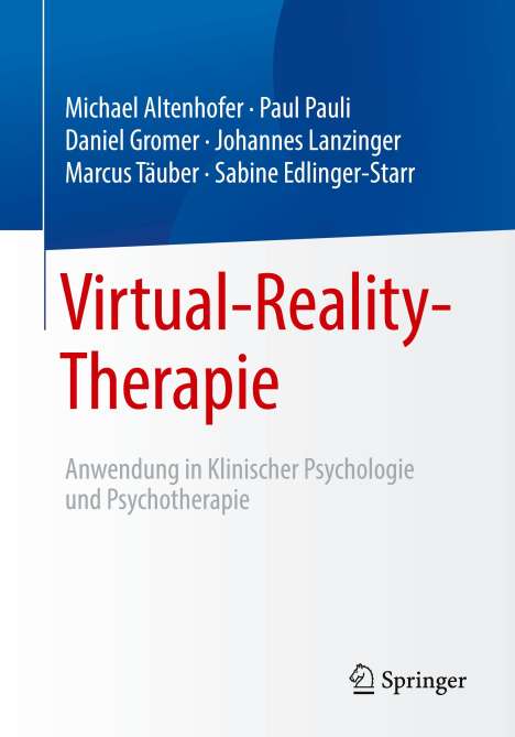 Michael Altenhofer: Virtual-Reality-Therapie, Buch