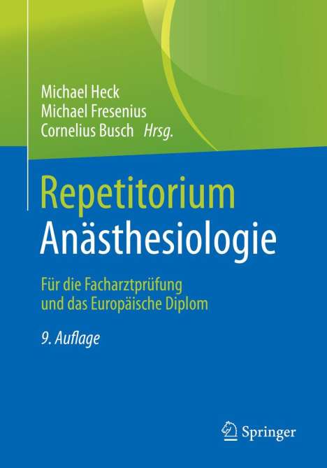Repetitorium Anästhesiologie, Buch