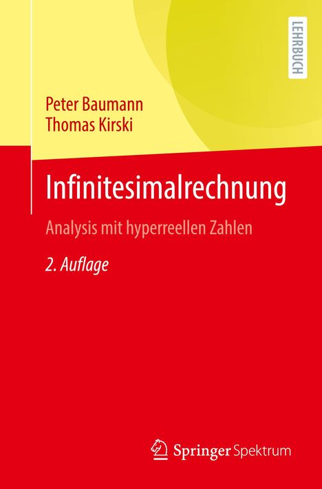 Peter Baumann: Infinitesimalrechnung, Buch