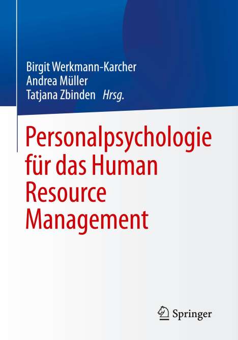 Personalpsychologie für das Human Resource Management, Buch