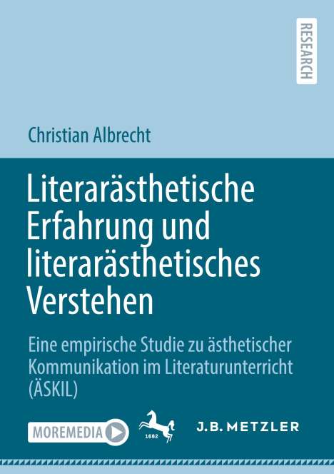 Christian Albrecht: Literarästhetische Erfahrung und literarästhetisches Verstehen, Buch