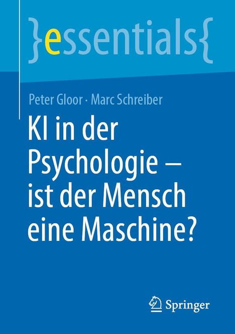 Marc Schreiber: KI in der Psychologie - ist der Mensch eine Maschine?, Buch