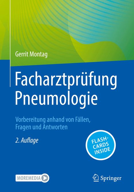 Gerrit Montag: Facharztprüfung Pneumologie, 1 Buch und 1 eBook