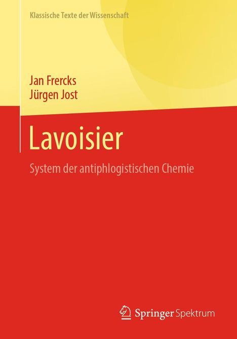 Jan Frercks: Lavoisier, Buch