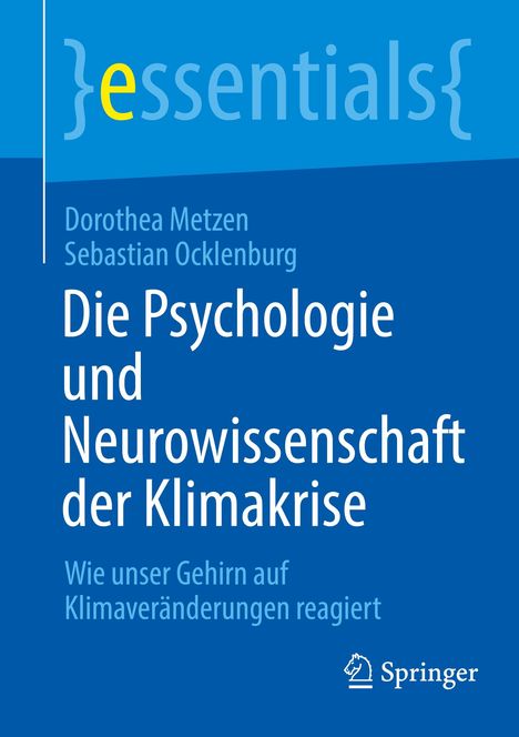 Sebastian Ocklenburg: Die Psychologie und Neurowissenschaft der Klimakrise, Buch