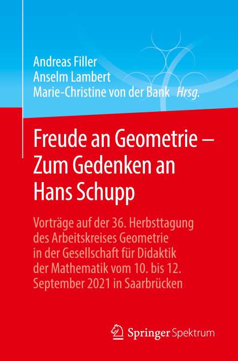 Freude an Geometrie ¿ Zum Gedenken an Hans Schupp, Buch
