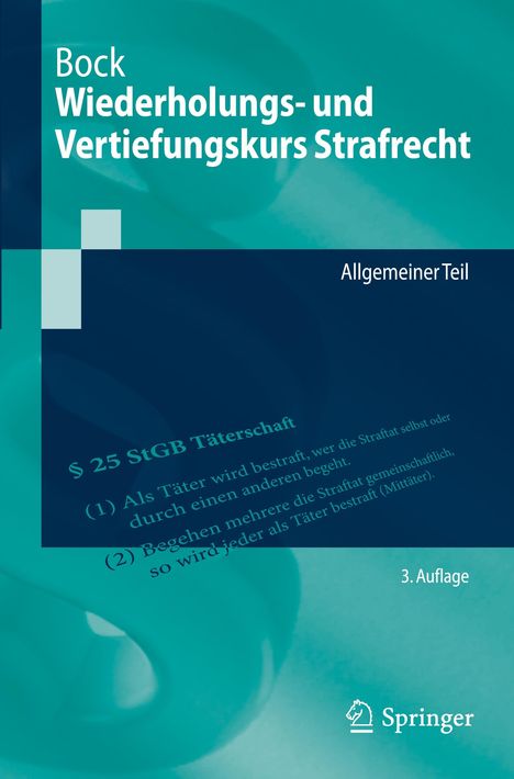 Dennis Bock: Wiederholungs- und Vertiefungskurs Strafrecht, Buch