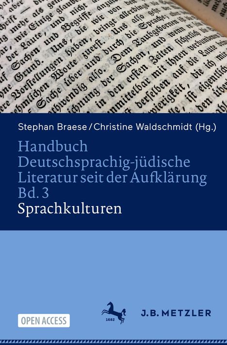 Handbuch Deutschsprachig-jüdische Literatur seit der Aufklärung Bd. 3: Sprachkulturen, Buch