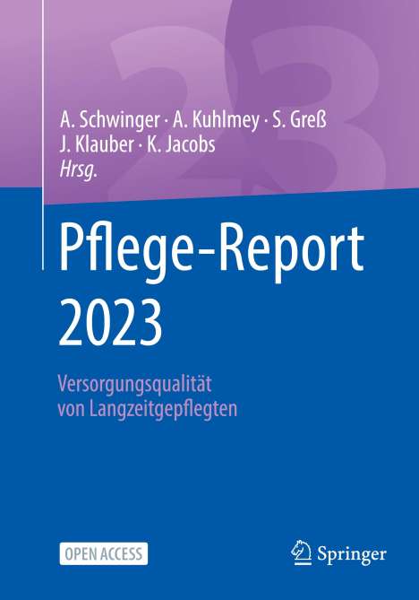 Pflege-Report 2023, Buch