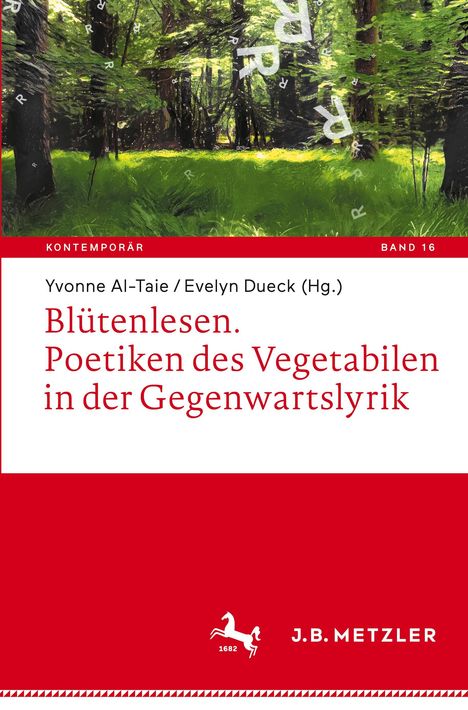 Blütenlesen. Poetiken des Vegetabilen in der Gegenwartslyrik, Buch