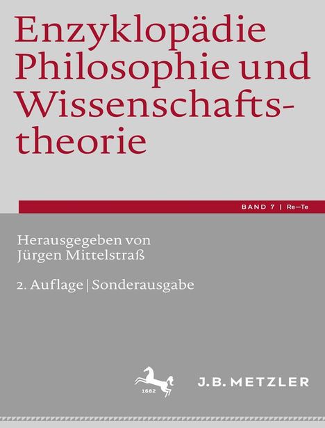 Enzyklopädie Philosophie und Wissenschaftstheorie, Buch