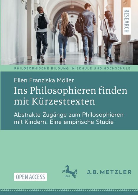 Ellen Franziska Möller: Ins Philosophieren finden mit Kürzesttexten, Buch