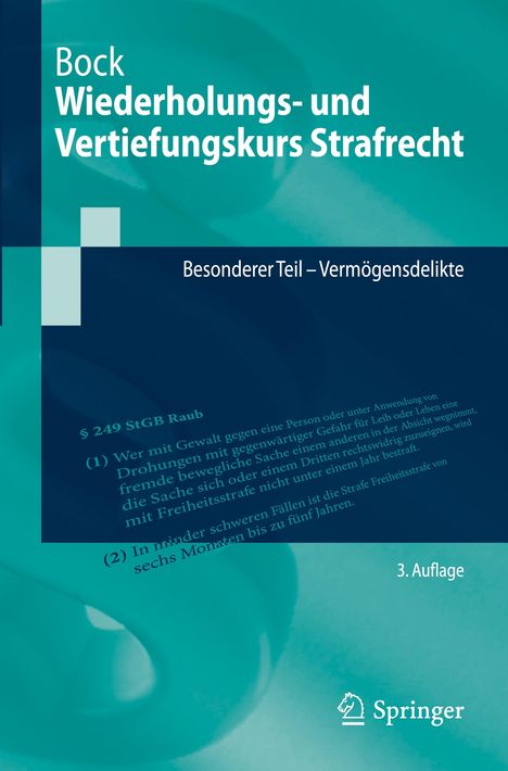 Dennis Bock: Wiederholungs- und Vertiefungskurs Strafrecht, Buch