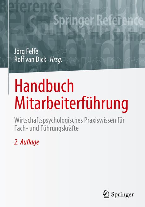 Handbuch Mitarbeiterführung, Buch