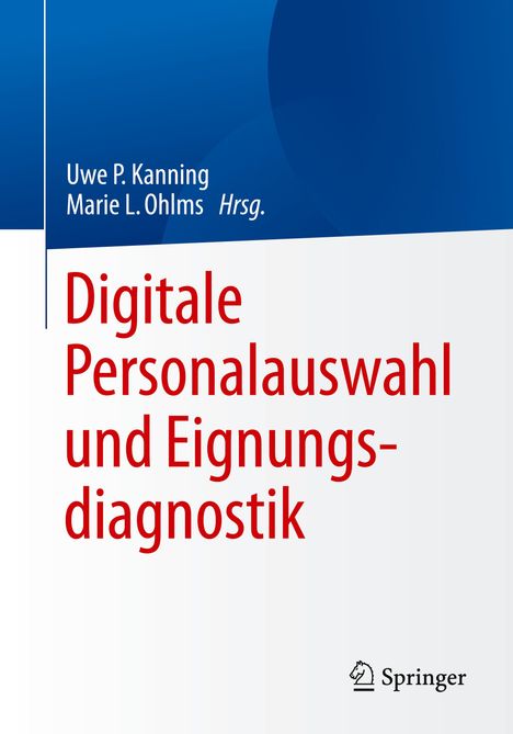 Digitale Personalauswahl und Eignungsdiagnostik, Buch