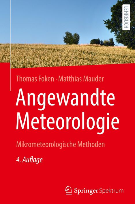 Matthias Mauder: Angewandte Meteorologie, Buch