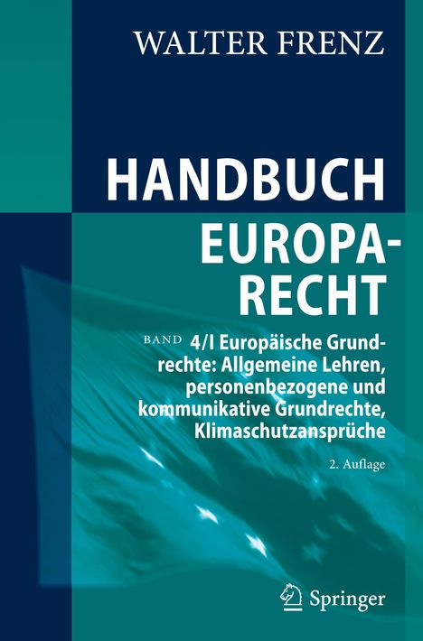 Walter Frenz: Handbuch Europarecht, Buch