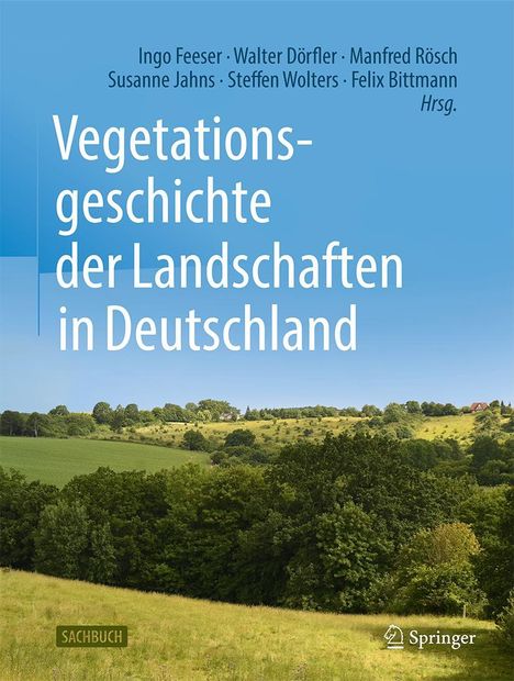 Vegetationsgeschichte der Landschaften in Deutschland, Buch