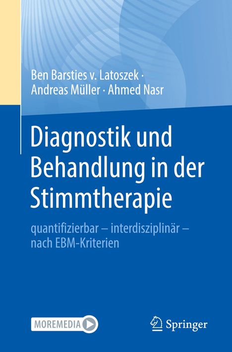 Ben Barsties v. Latoszek: Diagnostik und Behandlung in der Stimmtherapie, Buch