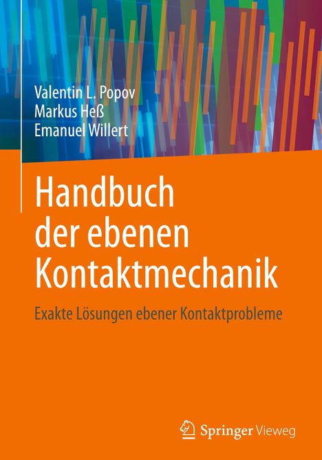 Valentin L. Popov: Handbuch der ebenen Kontaktmechanik, Buch