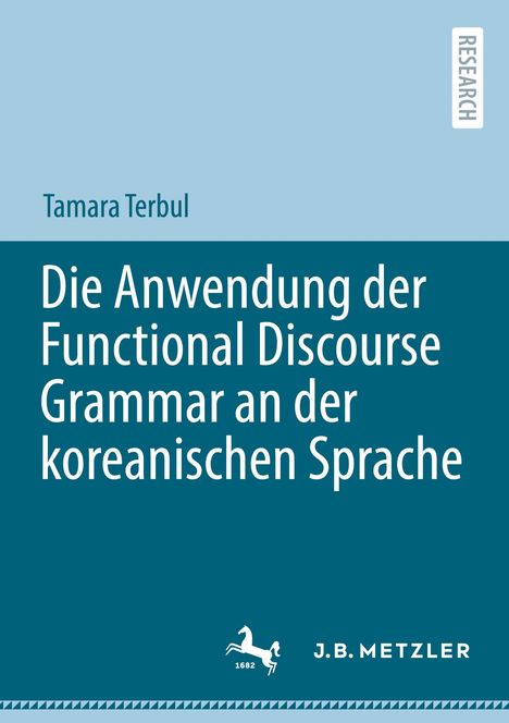 Tamara Terbul: Die Anwendung der Functional Discourse Grammar an der koreanischen Sprache, Buch