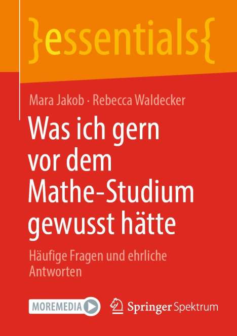 Mara Jakob: Was ich gern vor dem Mathe-Studium gewusst hätte, Buch