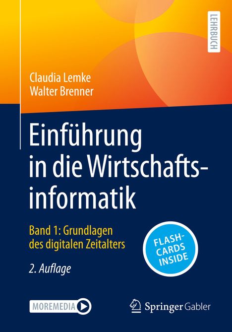 Walter Brenner: Einführung in die Wirtschaftsinformatik, 1 Buch und 1 eBook