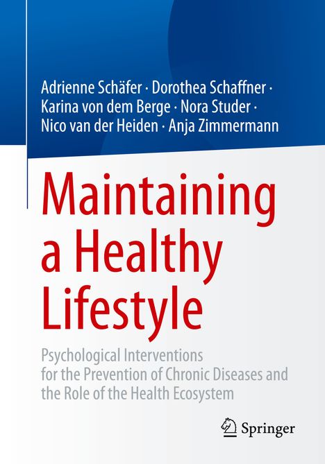 Adrienne Schäfer: Maintaining a Healthy Lifestyle, Buch