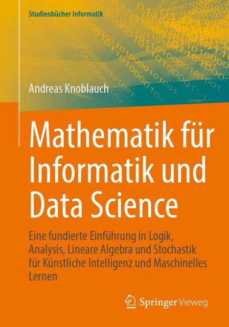 Andreas Knoblauch: Mathematik für Informatik und Data Science, Buch