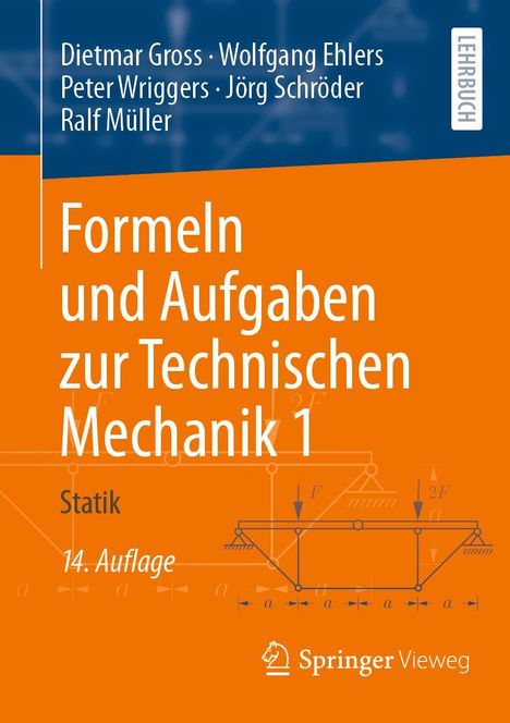 Dietmar Gross: Formeln und Aufgaben zur Technischen Mechanik 1, Buch