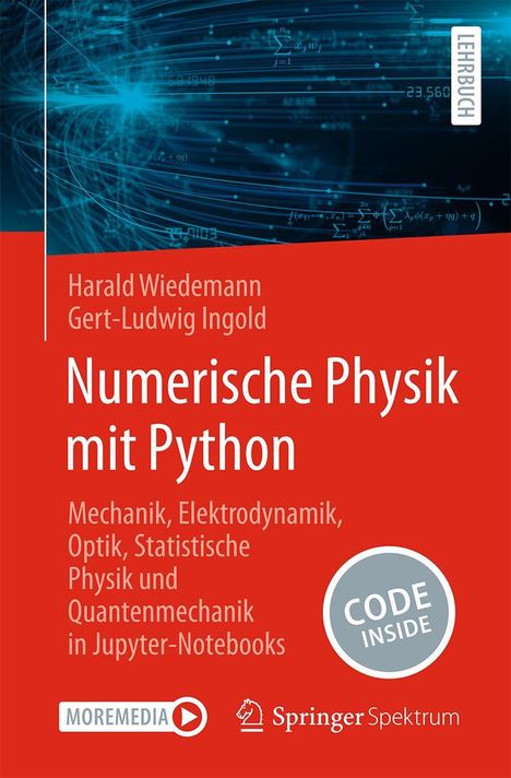 Harald Wiedemann: Numerische Physik mit Python, Buch