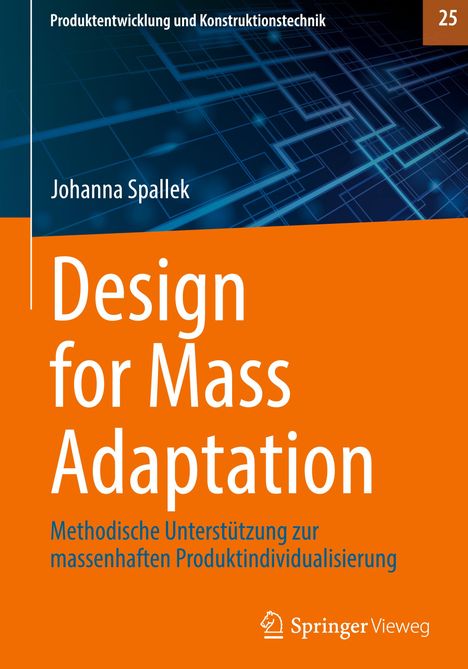 Johanna Spallek: Design for Mass Adaptation, Buch