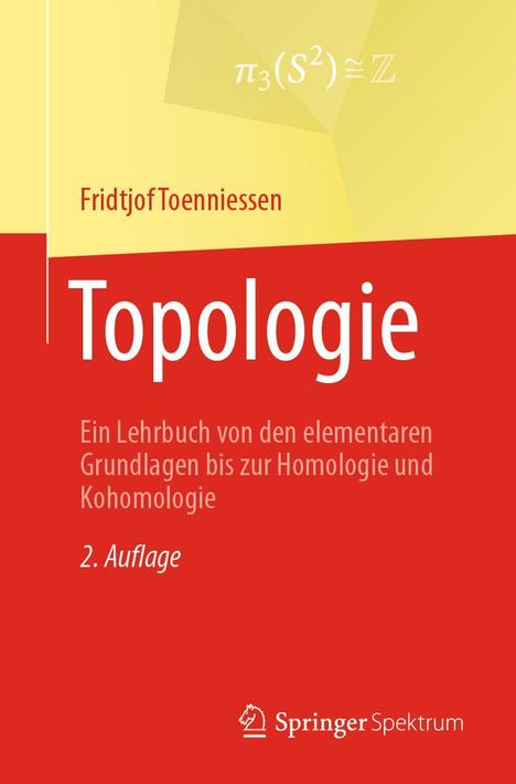 Fridtjof Toenniessen: Topologie, Buch