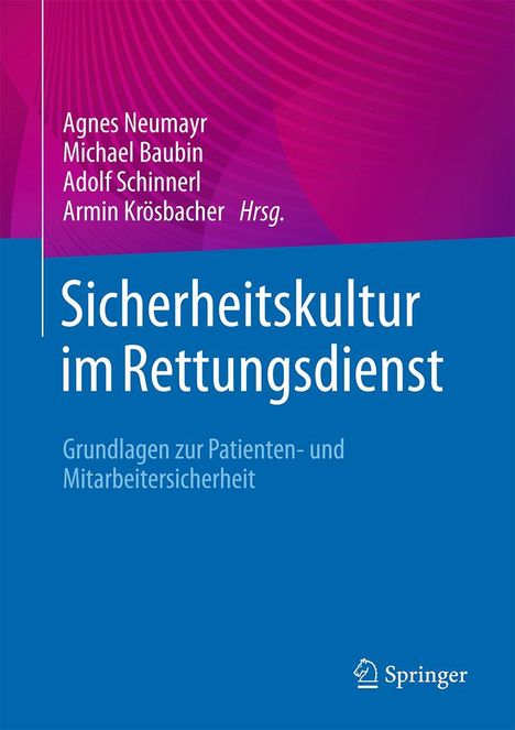 Sicherheitskultur im Rettungsdienst, Buch