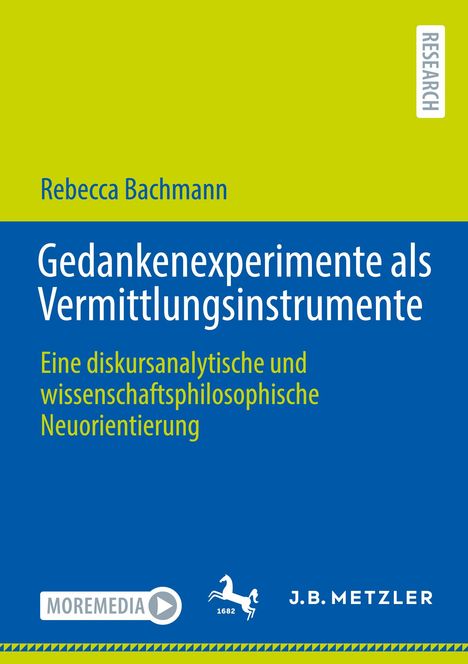 Rebecca Bachmann: Gedankenexperimente als Vermittlungsinstrumente, Buch