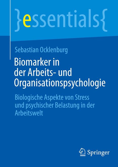 Sebastian Ocklenburg: Biomarker in der Arbeits- und Organisationspsychologie, Buch