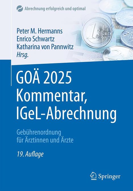 GOÄ 2025 Kommentar, IGeL-Abrechnung, Buch