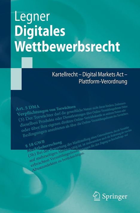 Sarah Legner: Digitales Wettbewerbsrecht, Buch