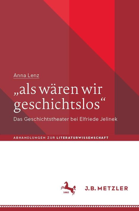 Anna Lenz: "als wären wir geschichtslos", Buch