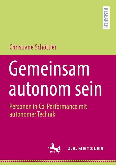 Christiane Schöttler: Gemeinsam autonom sein, Buch