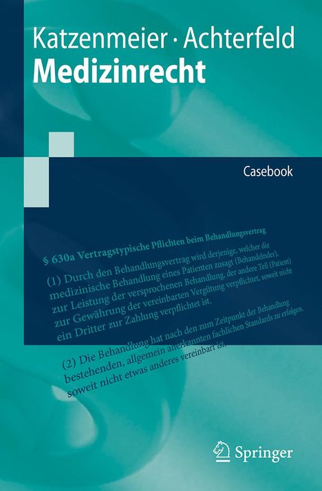 Christian Katzenmeier: Medizinrecht, Buch