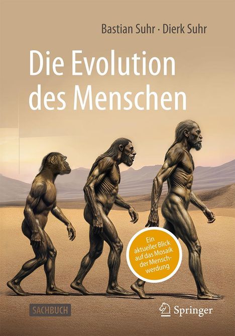 Bastian Suhr: Die Evolution des Menschen, Buch