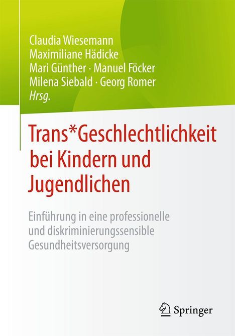 Trans* Geschlechtlichkeit bei Kindern und Jugendlichen, Buch