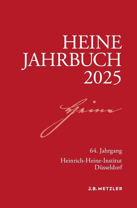 Heine-Jahrbuch 2025, Buch