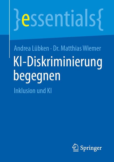 Andrea Lübken: KI-Diskriminierung begegnen, Buch