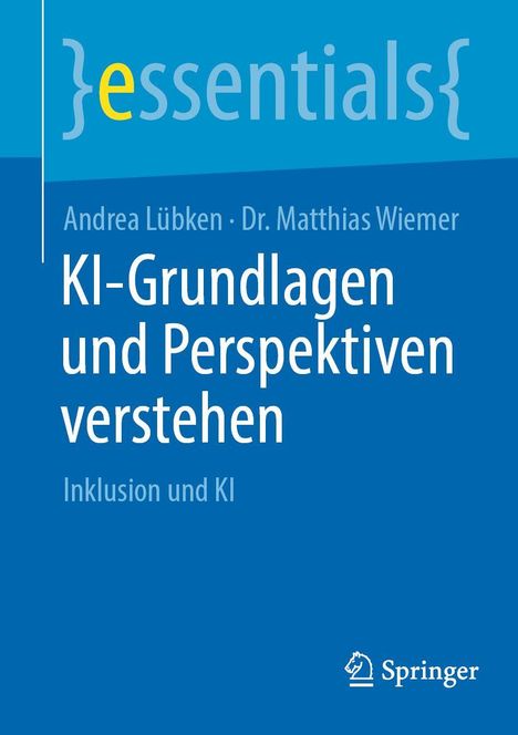 Andrea Lübken: KI-Grundlagen und Perspektiven verstehen, Buch