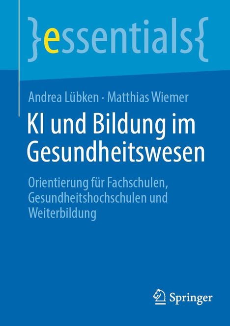 Andrea Lübken: KI und Bildung im Gesundheitswesen, Buch